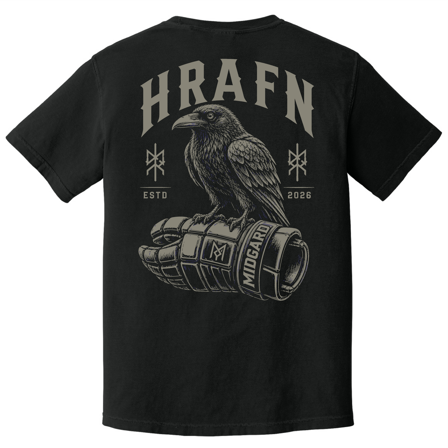 T-shirt Midgard - The Raven